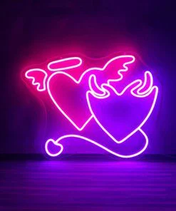 Symbole de Cœur « Angel & Demon in Love »
