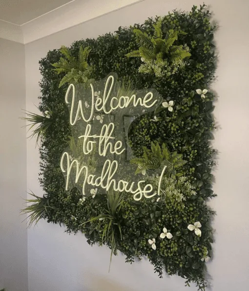 Néon « Welcome to the Madhouse »