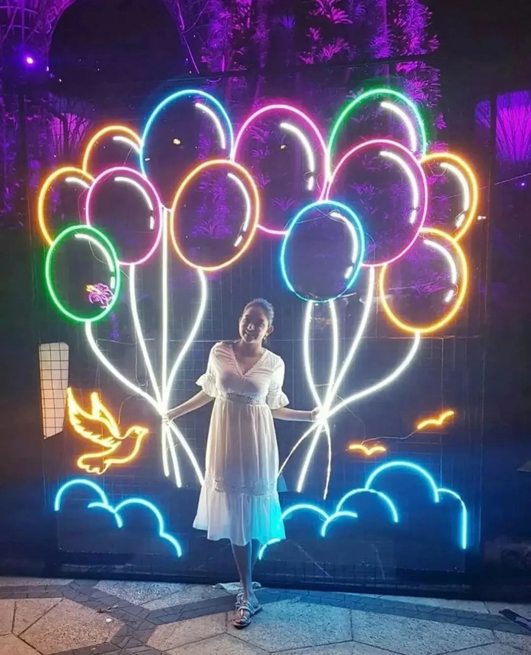 Enseigne Néon Ballons