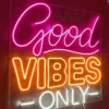 Néon « Good Vibes Only »