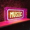 Boîte en Plexi « Music »
