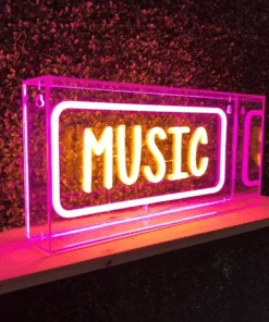 Boîte en Plexi « Music »