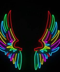 Ailes Néon Colorées