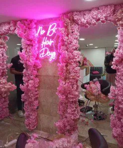 Cadre de Miroir avec Composition Florale