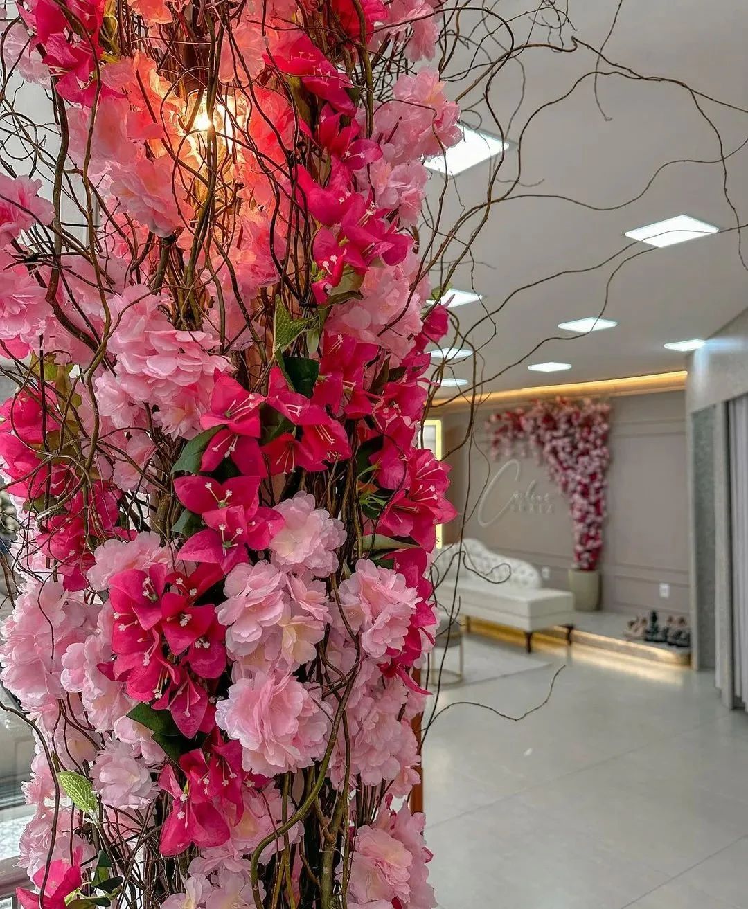Composition de Cerisier en Fleurs