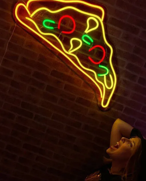 Néon Part de Pizza