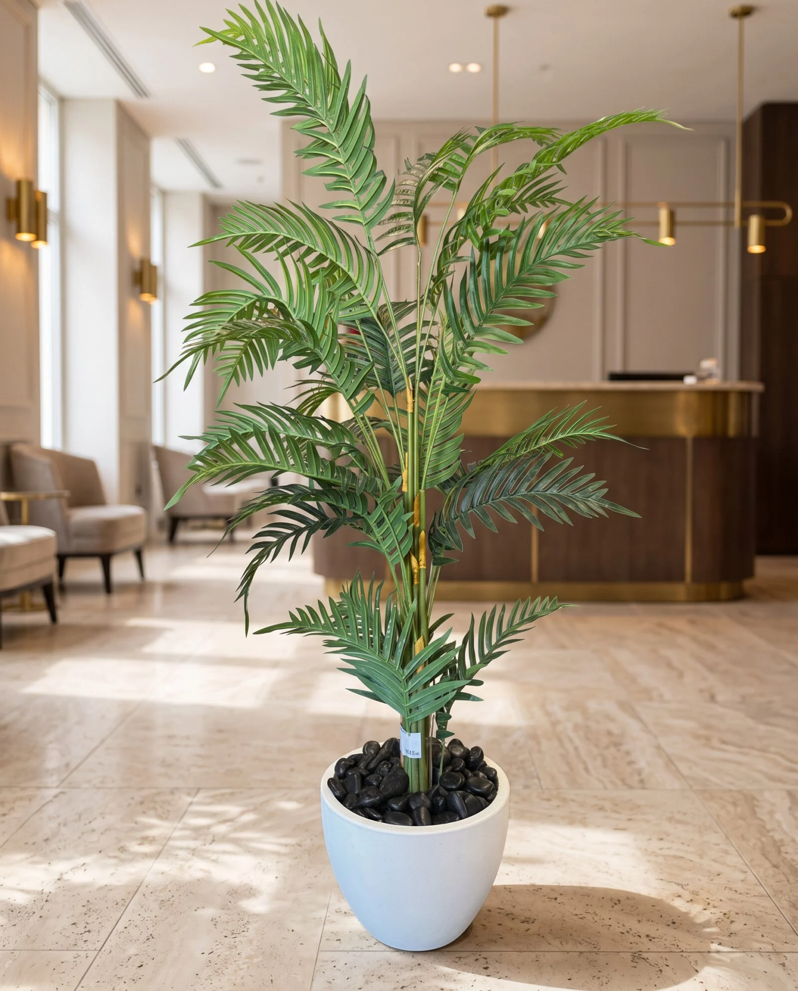 Areca Palm 140 cm styled in an interior — Neon Jungle Studios