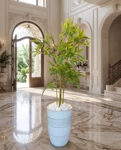 Bamboo Tree 110 cm styled in an interior — Neon Jungle Studios