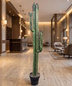 Cactus 150 cm 2 hands styled in an interior — Neon Jungle Studios