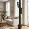 Cactus 185 cm 2 hands styled in an interior — Neon Jungle Studios