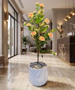 Camelia Tree 130 cm styled in an interior — Neon Jungle Studios
