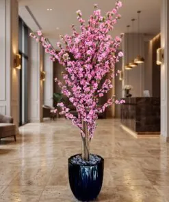 Cherry Blossom Pink 180 cm styled in an interior — Neon Jungle Studios
