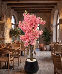 Cherry Blossom Tree 140 cm styled in an interior — Neon Jungle Studios