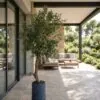Custom Olive Tree 180*100 cm styled in an interior — Neon Jungle Studios