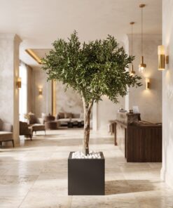Custom Olive Tree 210*150 cm styled in an interior — Neon Jungle Studios