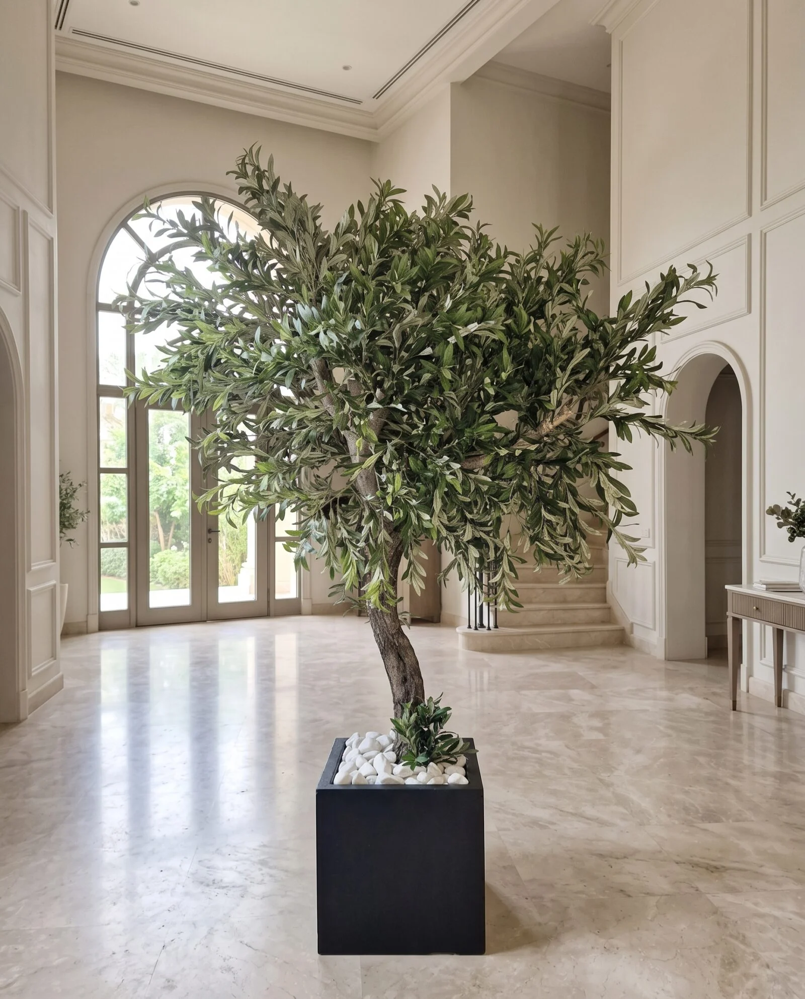 Custom Olive Tree 230*150 styled in an interior — Neon Jungle Studios
