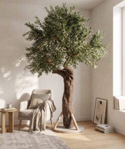 Custom Olive Tree 240*190 cm styled in an interior — Neon Jungle Studios