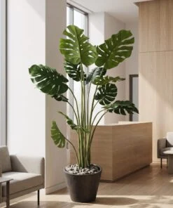 Monstera Tree 180 cm styled in an interior — Neon Jungle Studios