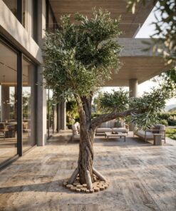 Custom Olive Tree 240*230 cm styled in an interior — Neon Jungle Studios