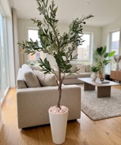 Olive Tree Fiber 150 cm styled in an interior — Neon Jungle Studios