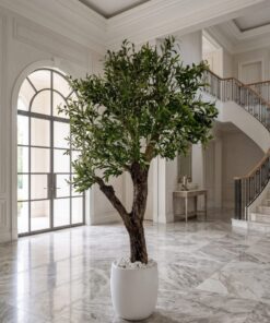 Custom Olive Tree 240x160 cm styled in an interior — Neon Jungle Studios