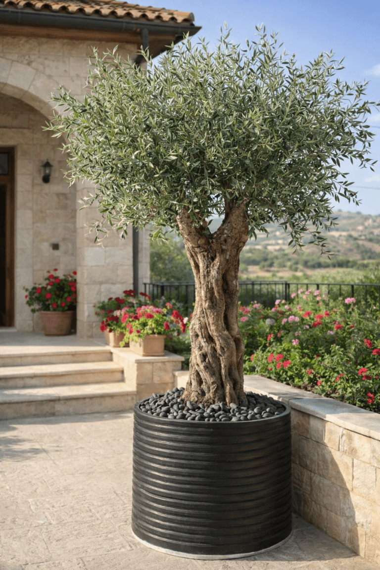 Custom Olive Tree 260 x 190 cm by Neon Jungle Studios