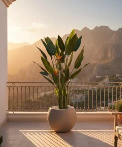 Oiseau du Paradis Arrangement avec Planter () 210 cm