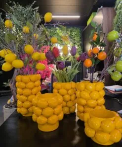 Lemon Vase - Yellow