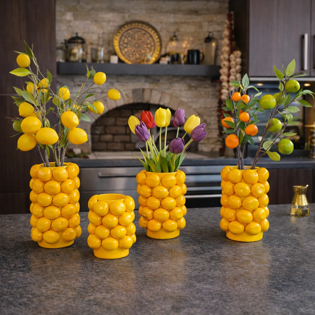 Vase Citron – Jaune