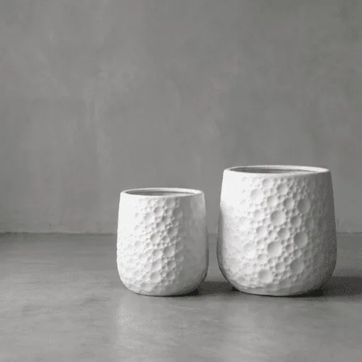 Céramique Nouvelle Lune Blanc