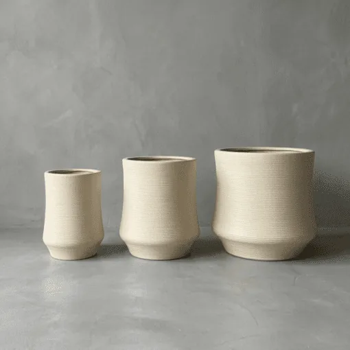 Céramique Nouvelle Incurvée Beige
