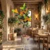Croton 110 cm styled in an interior — Neon Jungle Studios