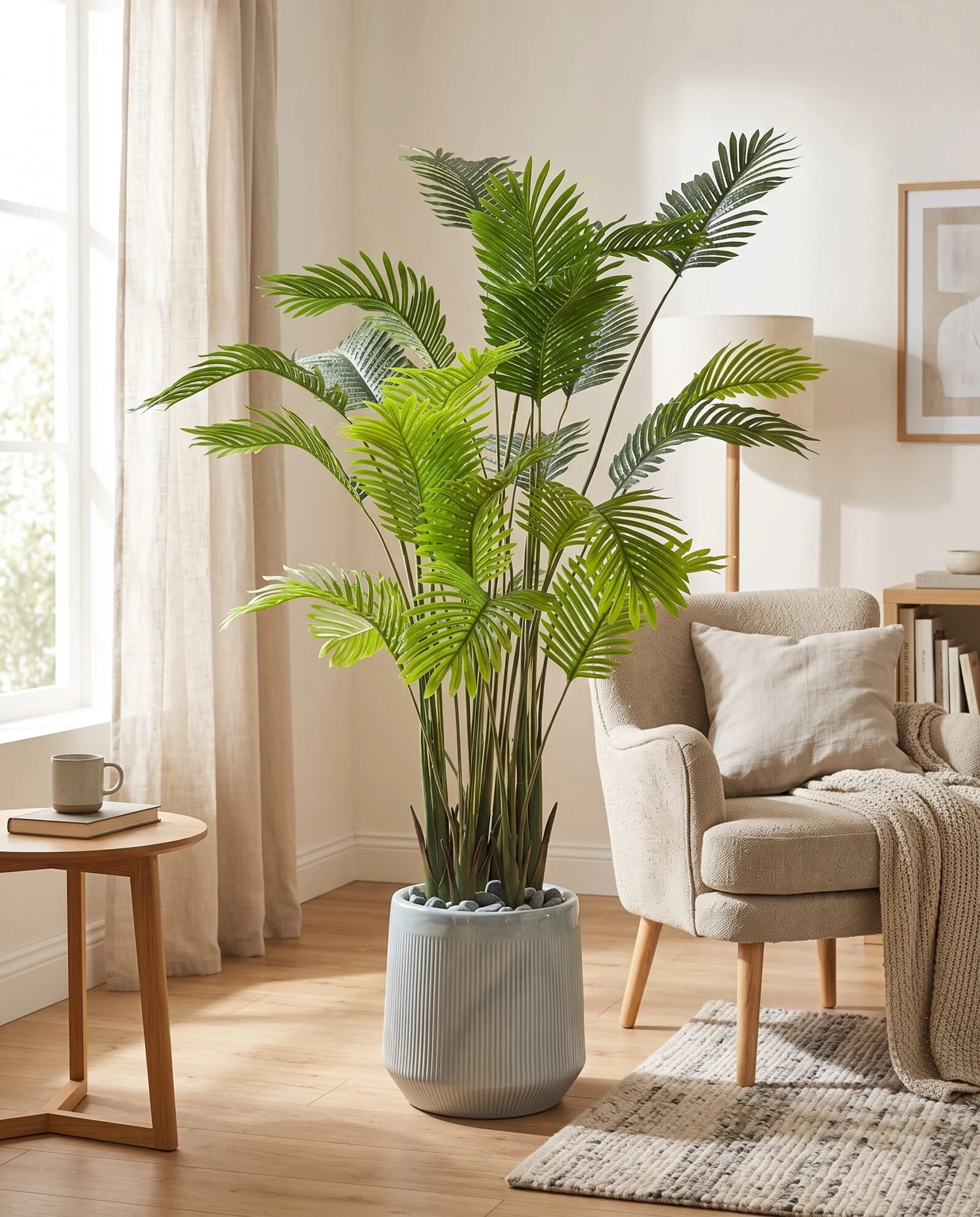 Areca 180 cm styled in an interior — Neon Jungle Studios