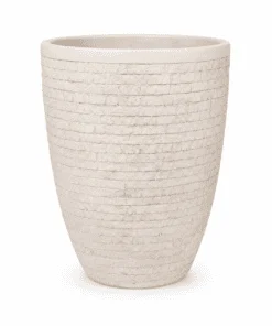 Sahara Weave Fiber Planter – Off-White