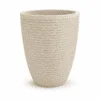 Sahara Weave Fiber Planter – Off-White