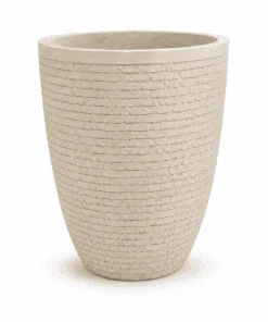 Sahara Weave Fiber Planter – Off-White