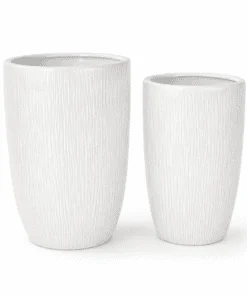 Riviera Textured Ceramic – Glossy White