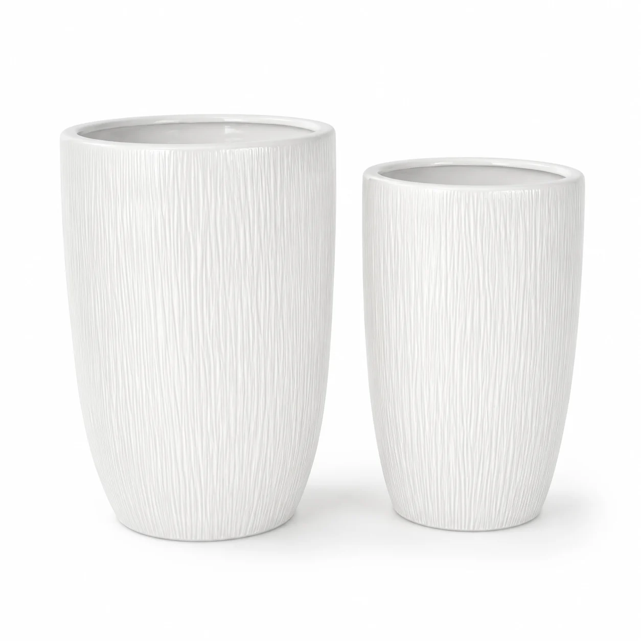 Riviera Textured Ceramic – Glossy White