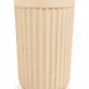 Livia Fluted Fiber Planter H60xD37