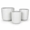 Striped Ceramic Planter