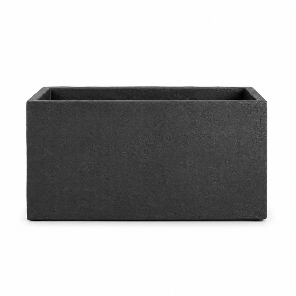 Linea Textured Rectangular Planter - Image 2