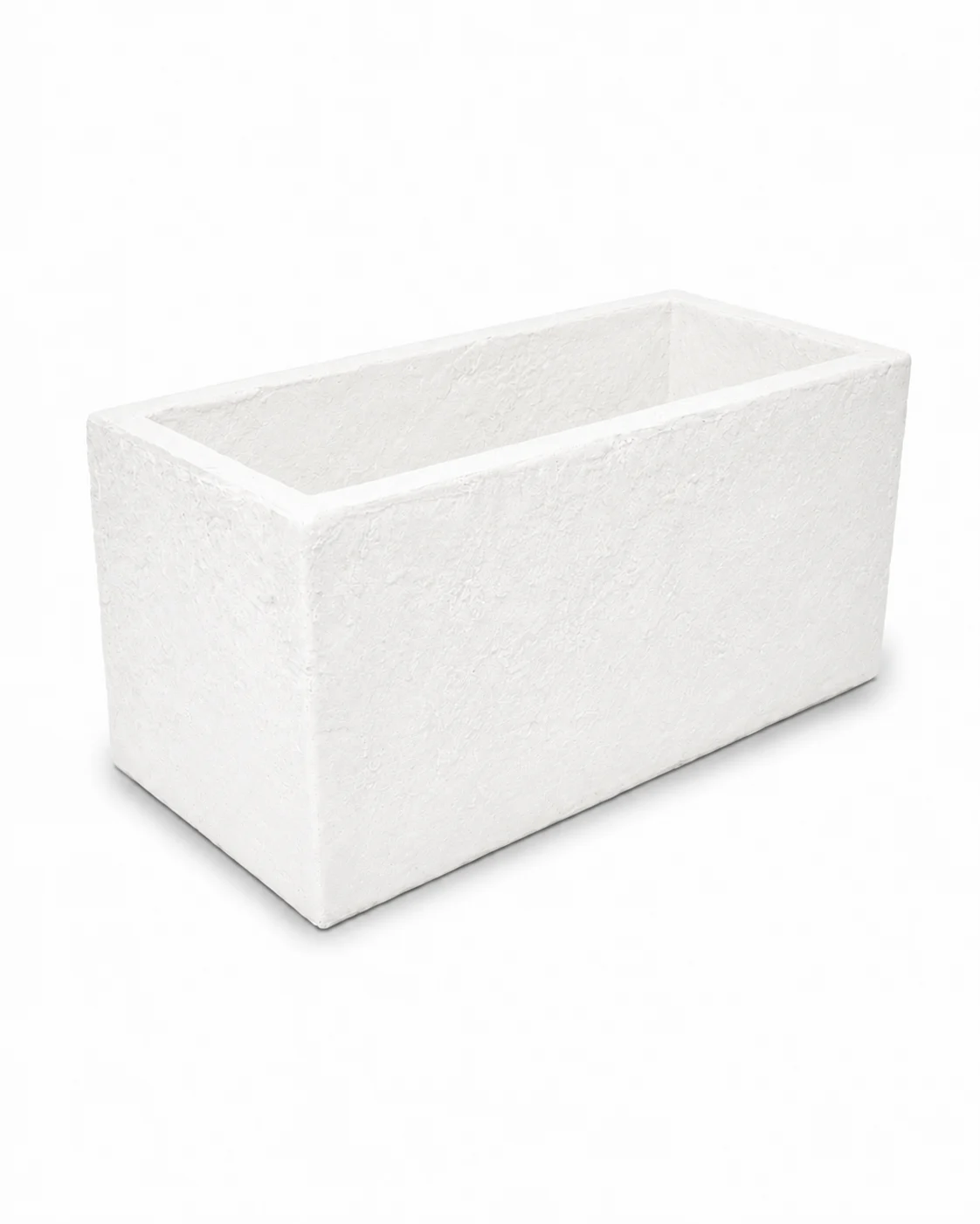 Linea Textured Rectangular Planter