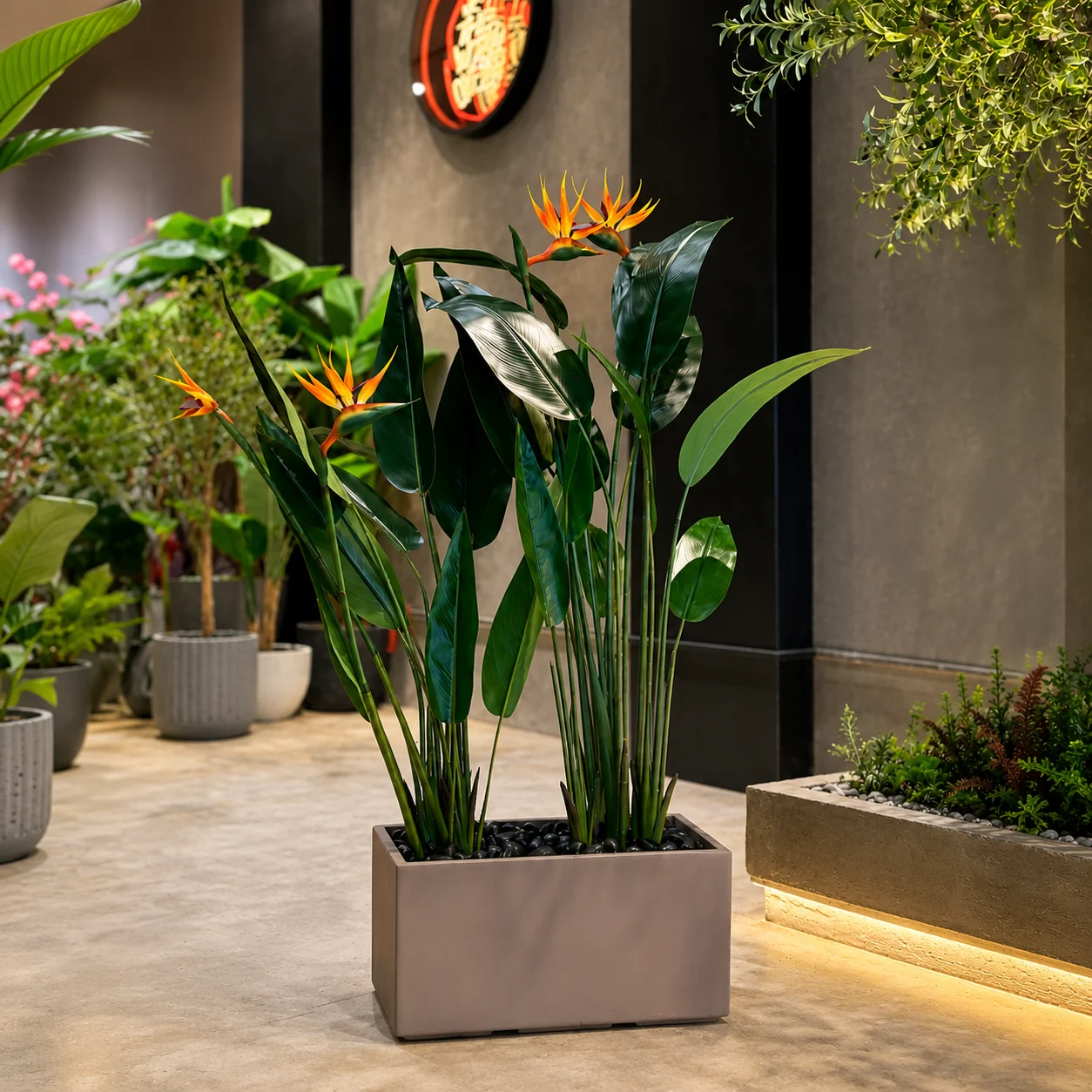 Linea Smooth Rectangular Planter