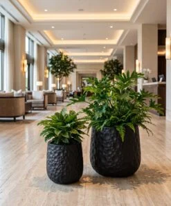 New Ceramic Moon Black styled in an interior — Neon Jungle Studios