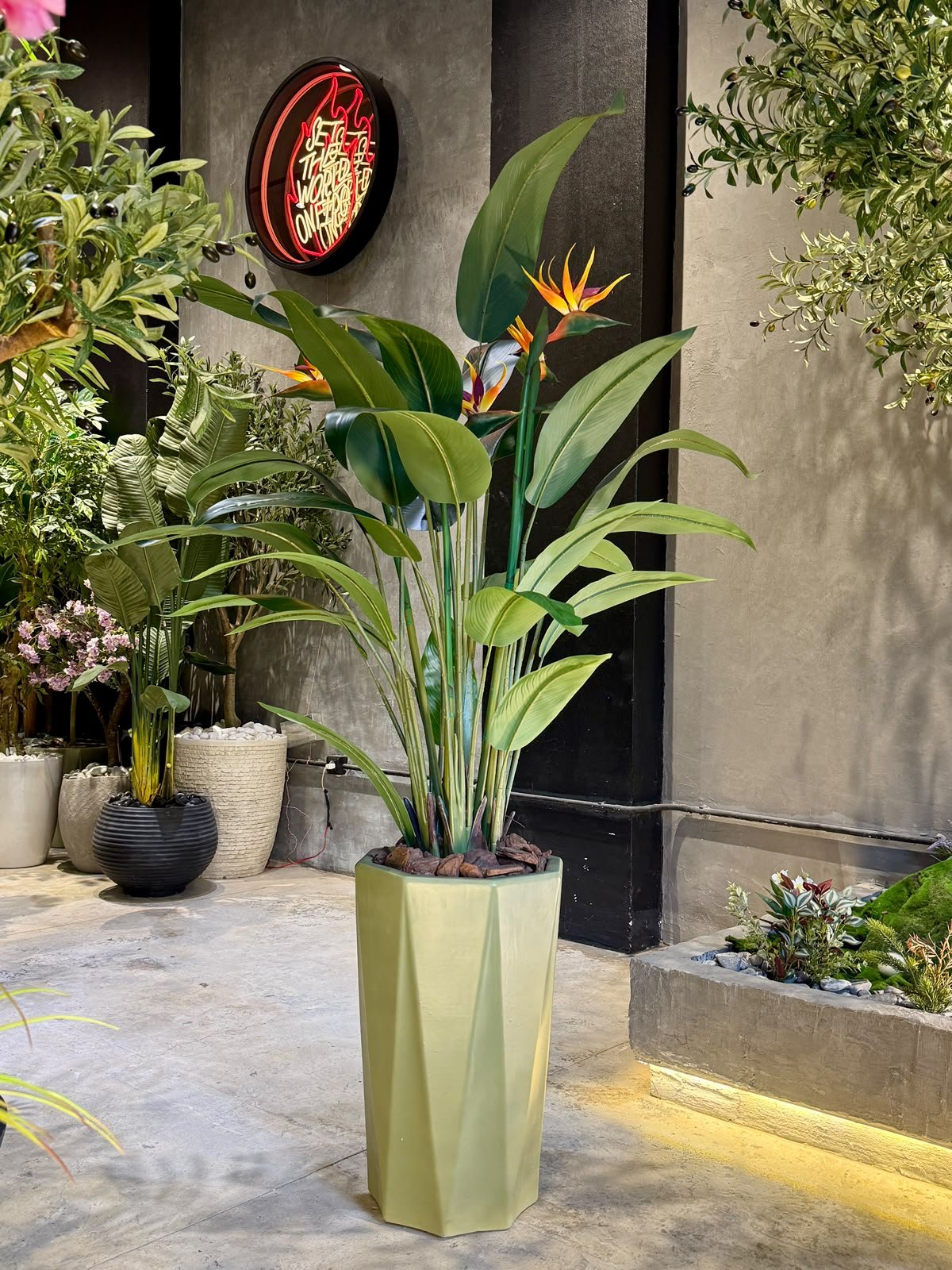 Birds of Paradise 140 cm with 4 birds - Image 3