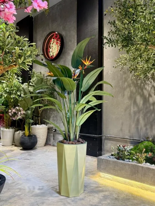 Birds of Paradise 140 cm with 4 birds