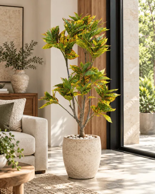 Croton Tree - Yellow 130 cm