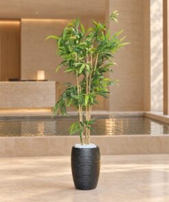 Bamboo Plant 135 cm styled in an interior — Neon Jungle Studios