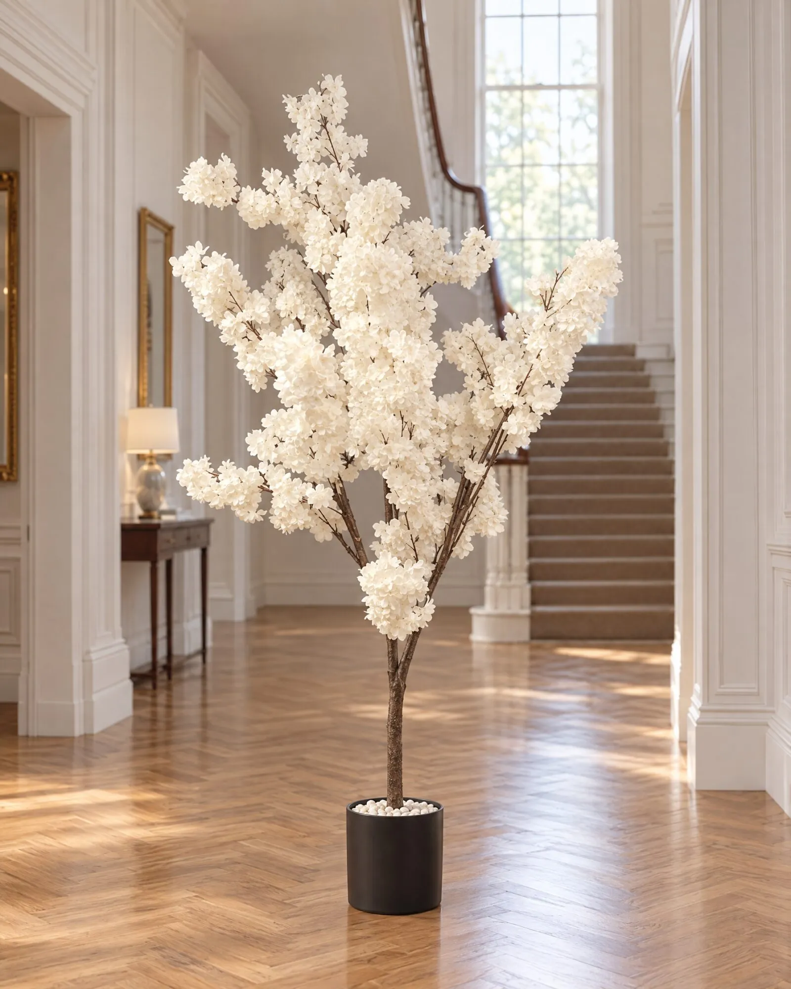 Cherry Blossom White 190 cm styled in an interior — Neon Jungle Studios