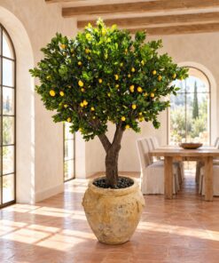 Custom Lemon Tree 200x200 cm styled in an interior — Neon Jungle Studios